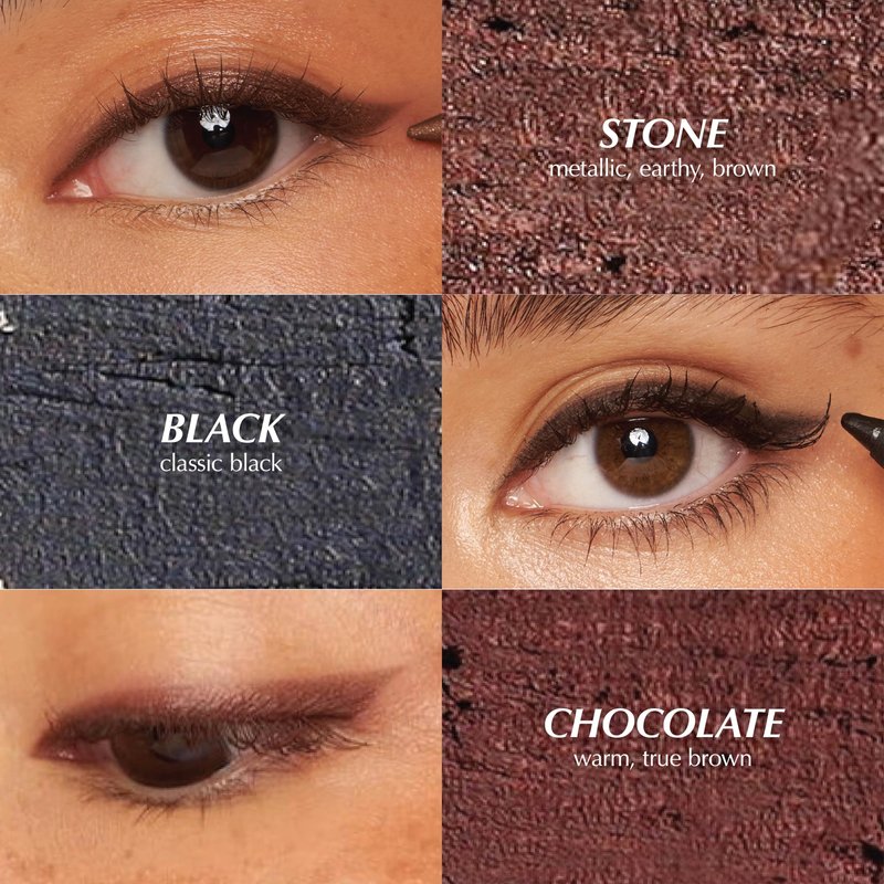 PERSONA 24HR Plum Waterproof Eyeliner Pencil | Creamy, Smudgeable Pencil for Lash Line & Waterline | All-Day to All-Night Wear | Vegan, Cruelty-Free, Paraben-Free | Made in USA
