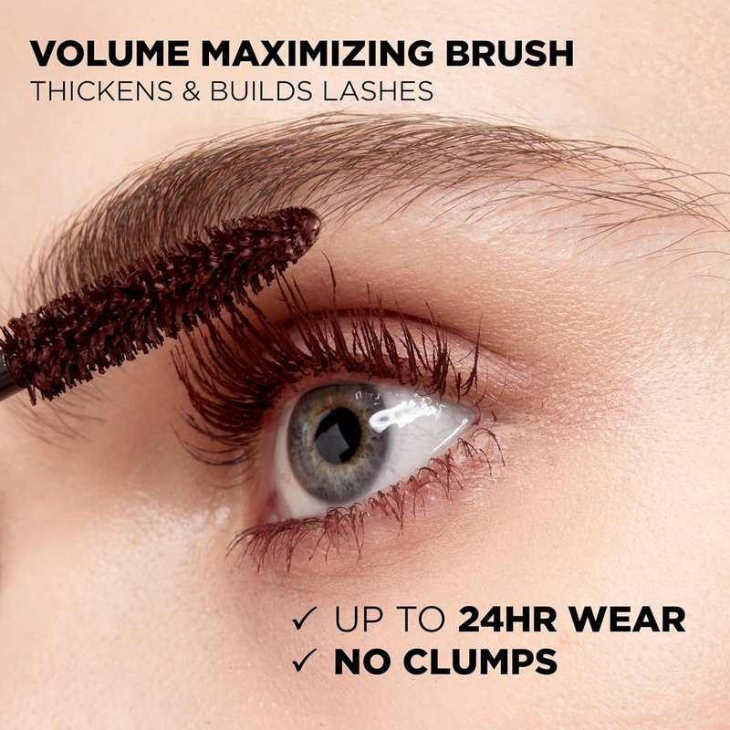 L'Oreal Paris Voluminous Original Mascara - Deep Burgundy, 0.26 Fl Oz | Bold Volume & Length
