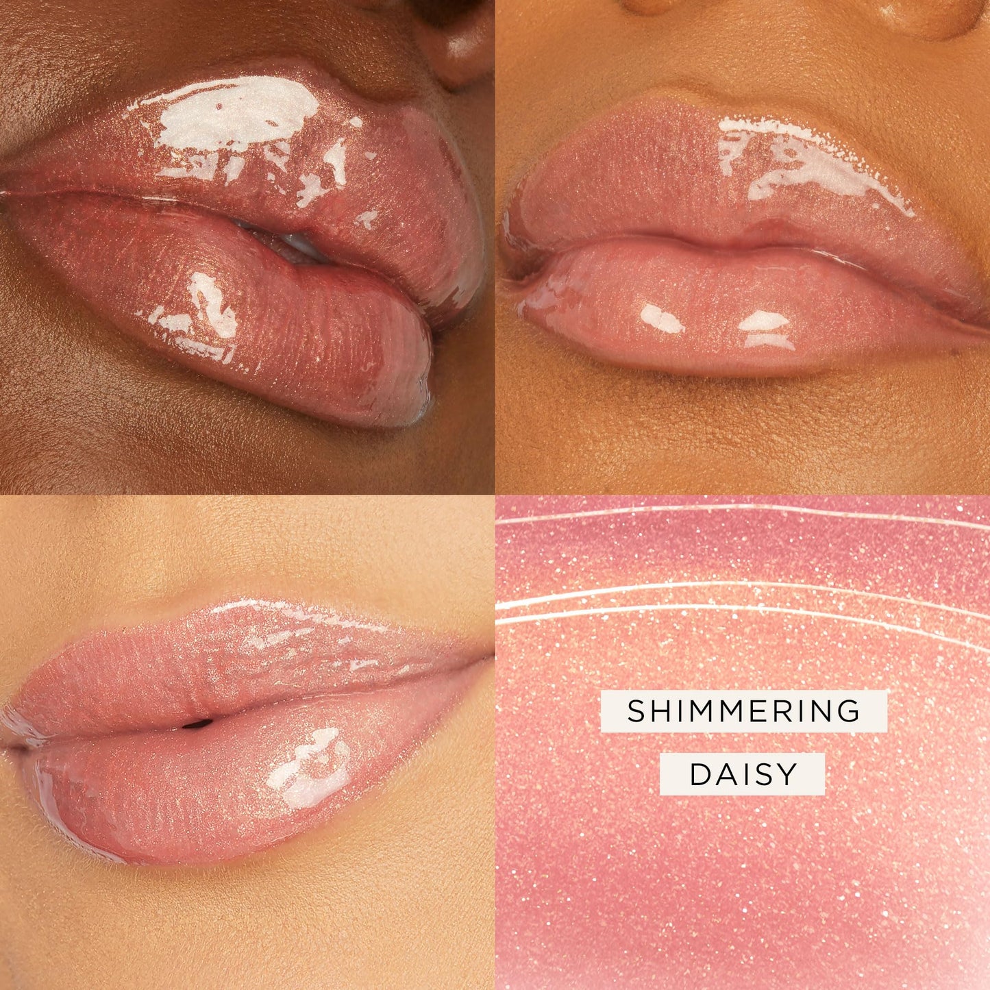 tarte maracuja juicy lip vinyl gloss – Hydrating & Volumizing Lipgloss Balm with Hyaluronic Acid, Vitamin E to Plump & Moisturize, Vegan & Cruelty-Free, full size, shimmering daisy