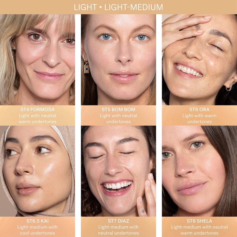 ILIA - Super Serum Skin Tint SPF 40 | Non-Comedogenic, Vegan, Lightweight to Help Against Blue Light, + Pollution while Hydrating, Smoothing, + Refining (Kai ST6.5, 1 fl oz | 30 ml)