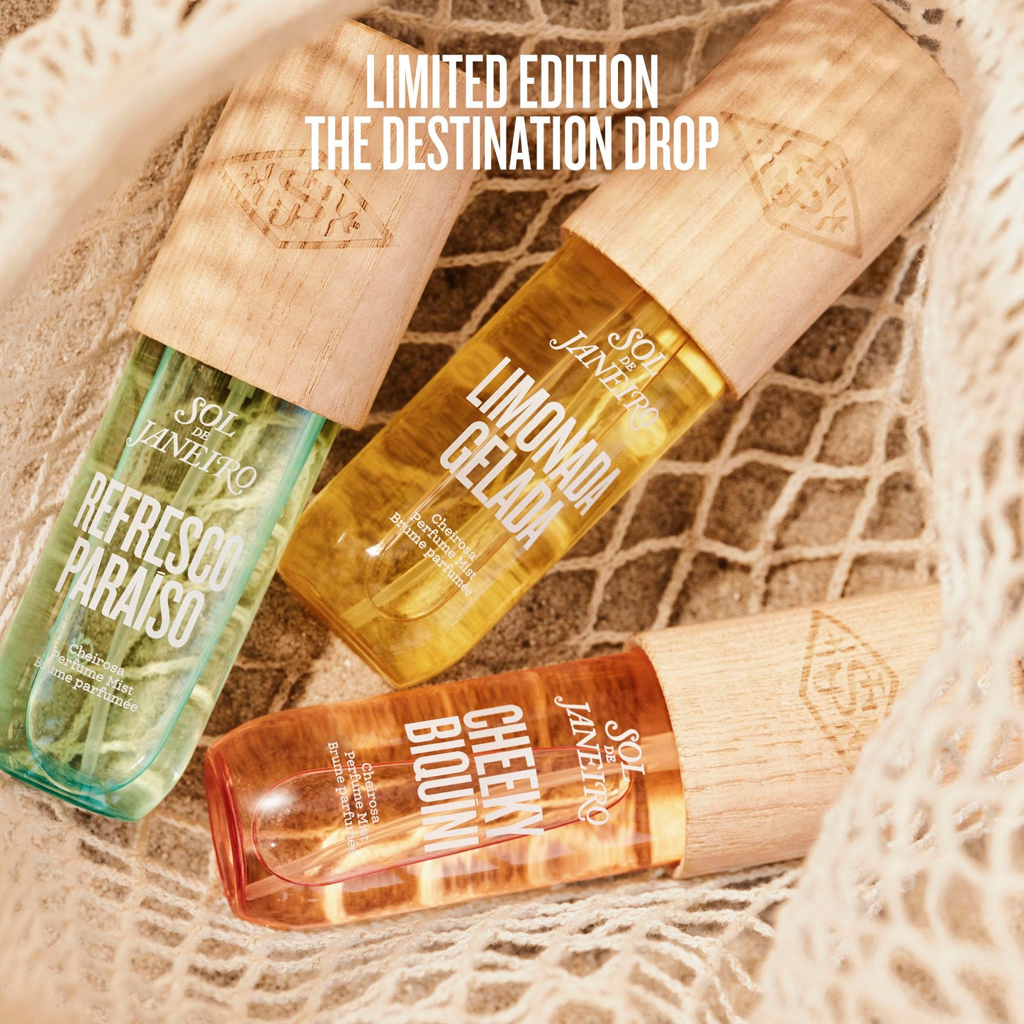 Sol de Janeiro Limonada Gelada Fragrance | Limited Edition Hair & Body Perfume Mist | 90mL/3.0 fl oz.