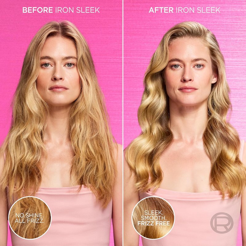 L'Oreal Paris Sulfate-Free Smoothing Shampoo - Frizz Control & Humidity Resistance | 6.8 Fl Oz