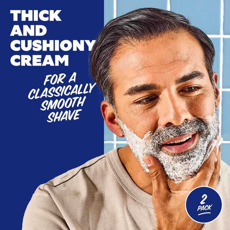 Dollar Shave Club | Shave Cream 6 ounce (2 Pack) | Hydrating Shaving Cream for Sensitive Skin