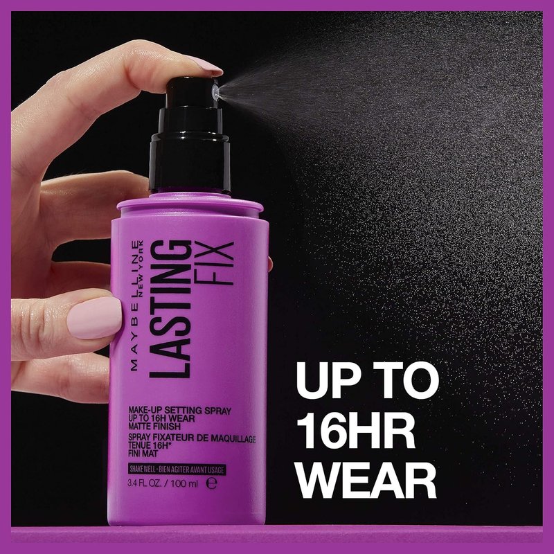 Maybelline Facestudio Lasting Fix Makeup Setting Spray - Matte Finish, 3.4 fl. oz.