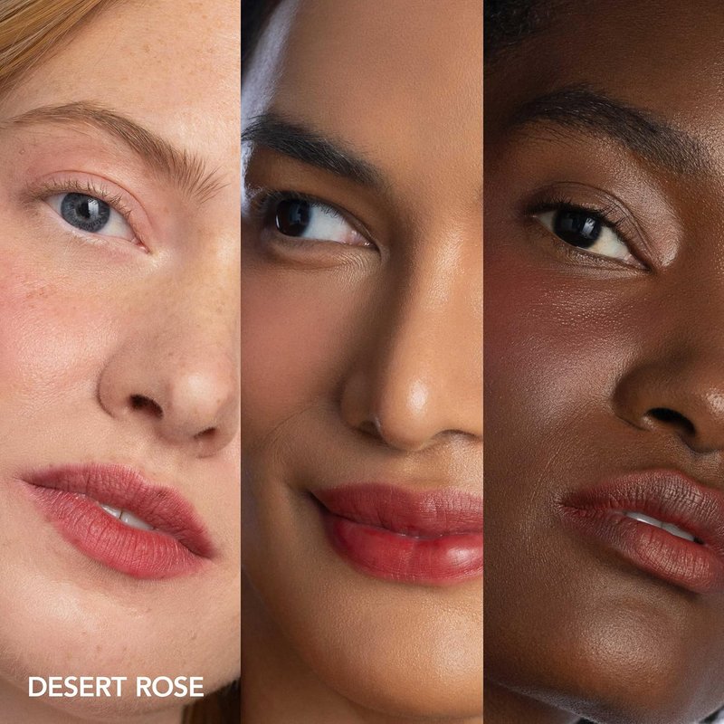 Melting Lip Powder - Vegan Lip Tint with Long-Lasting Weightless Stain | Matte Finish (Desert Rose, 0.07 oz)