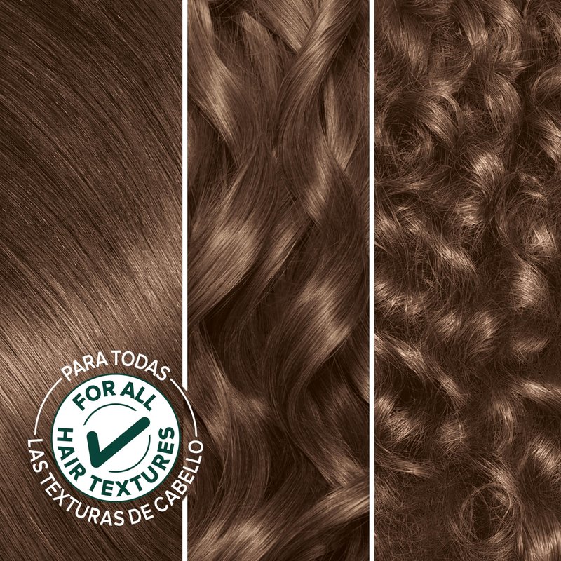 Garnier Nutrisse Ultra Crème Hair Color, Permanent Hair Dye with 100% Gray Coverage, Vegan & Cruelty-Free, 60 Light Natural Brown (Acorn), 2 Count