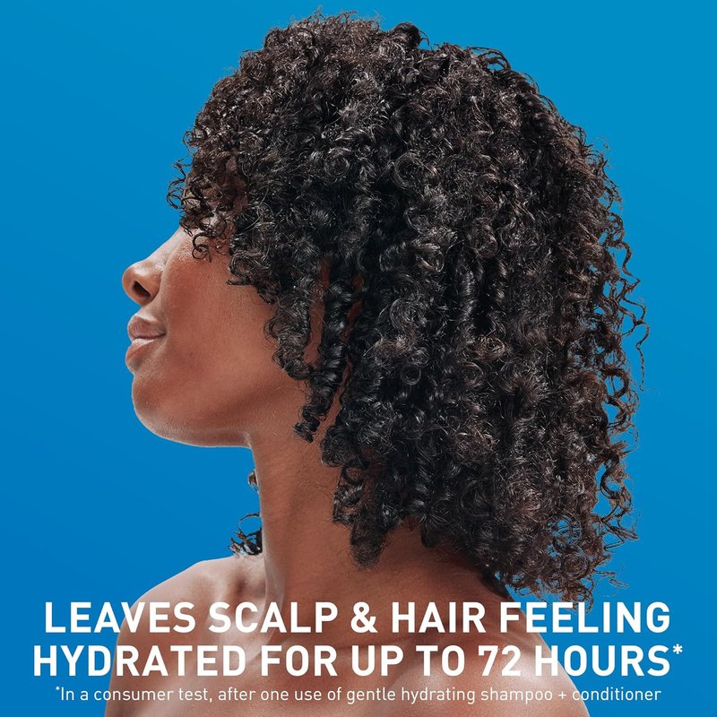 CeraVe Gentle Hydrating Shampoo - Soft, Healthy Hair With Ceramides & Niacinamide | 12 Oz (Pack of 2)