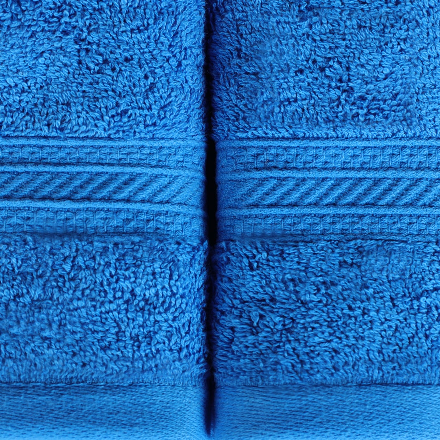 Superior Long Staple 100% Combed Cotton 700GSM 8-Piece Solid Towel Set for Bathroom, Shower-Super Soft, Plush, Assorted 8-Piece Towels, 4 Face/Washcloths, 2 Hand Towels, 2 Bath Towels, Allure