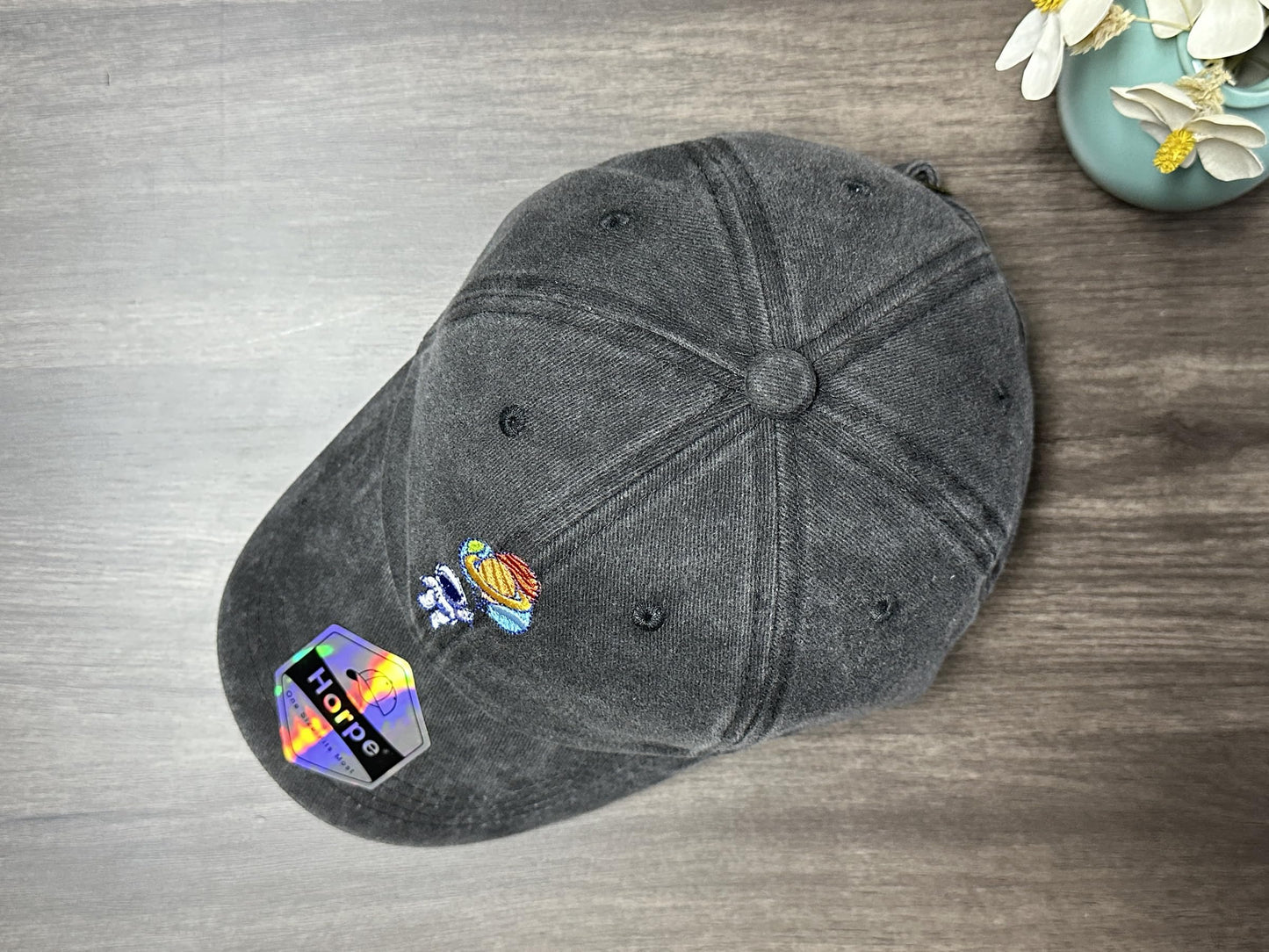 Horpe Kid Astronaut Baseball Hat, Galaxy Spaceman Gifts for Boys, Space Explorer Cap for Child, Adjustable Embroidered Hat for Birthday Party
