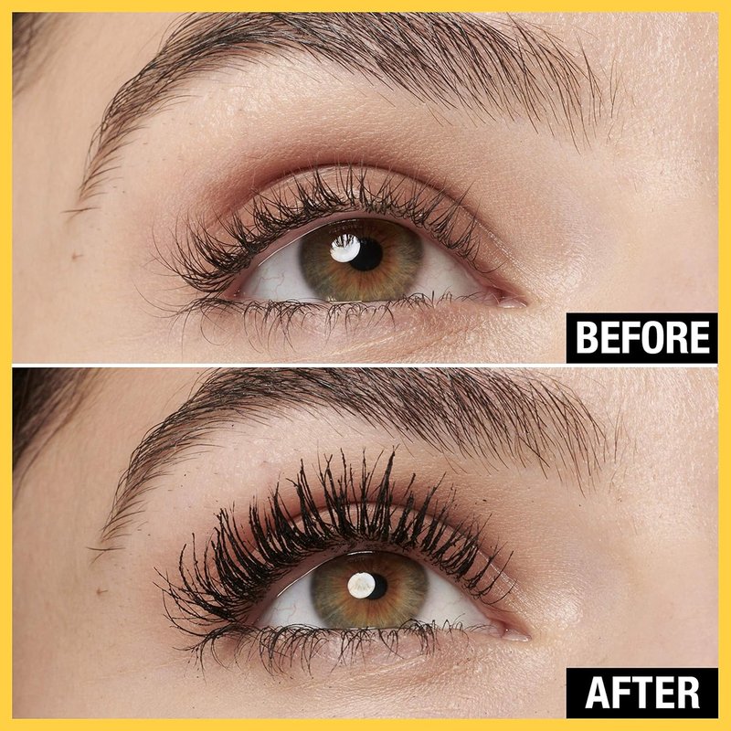 Maybelline Volum' Express Colossal Waterproof Mascara - Volumizing, Clump-Free Formula in Classic Black, 1 Count
