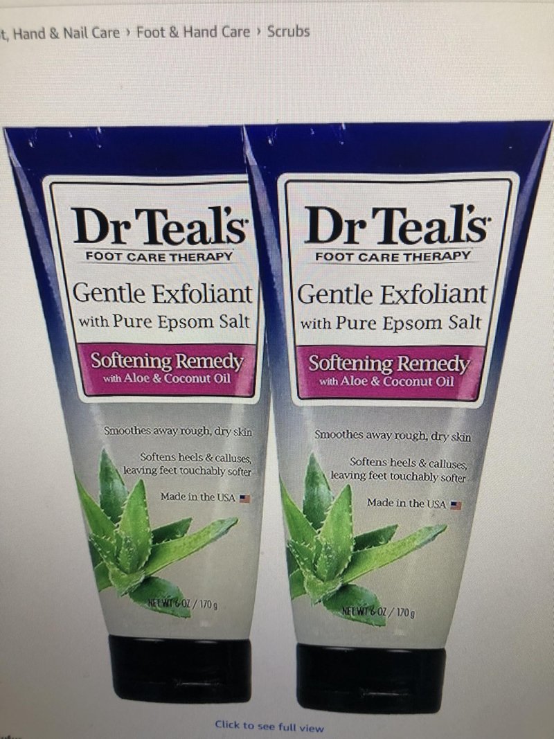 Dr. Teals Softening Remedy Coconut Oil Foot Scrub Gift Set (2 Pack, 6oz ea.) - Essential Coconut Oils & Aloe Vera Replenish and Moisturize Dry, Damaged Skin - Blended with Pure Epsom Salt