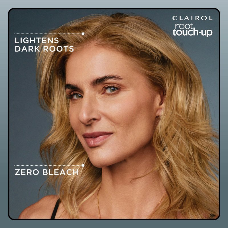 Clairol Root Touch-Up by Nice'n Easy Permanent Hair Dye, Extra Lift, Bleach Free Hair Color | Blends Dark Roots with Lighter Lengths in 20 Minutes | Pack of 1