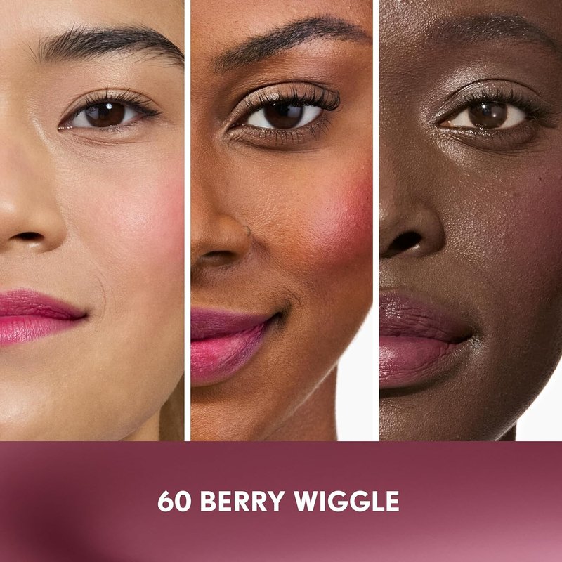 COVERGIRL Clean Fresh Jelly Water Tint - Hydrating Lip & Cheek Tint, Transfer-Proof | 60 Berry Wiggle (Violet Plum)