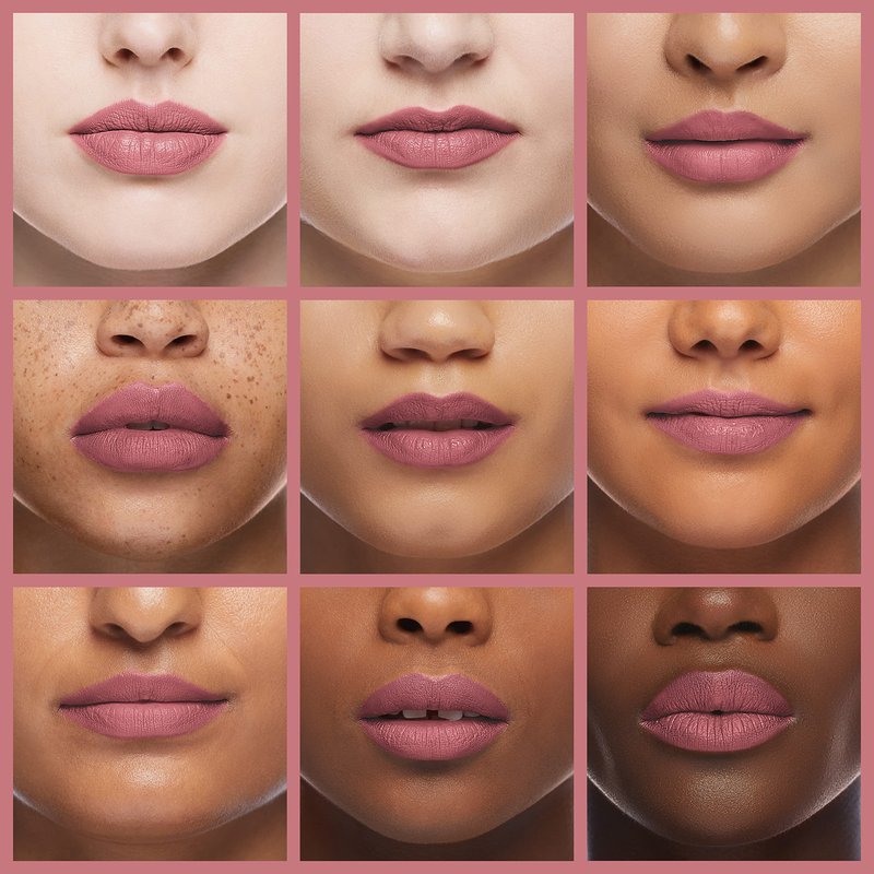 Rimmel London Stay Matte Liquid Lip Color with Full Coverage Kiss-Proof Waterproof Matte Lipstick Formula that Lasts 12 Hours - 110 Blush, .21oz