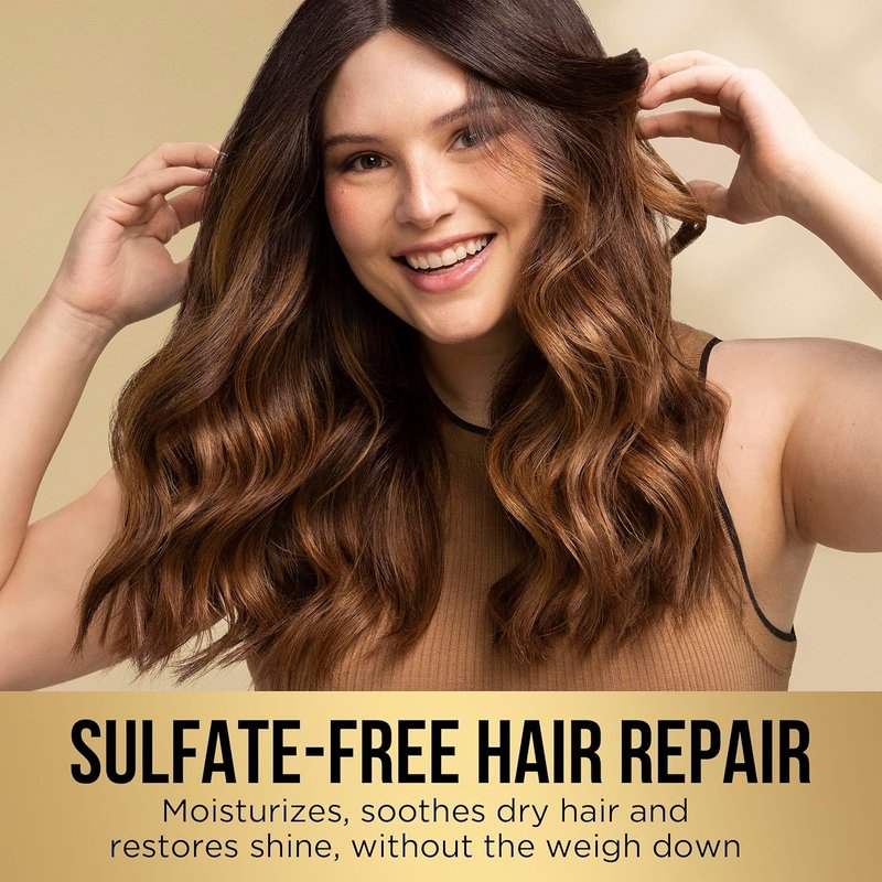 Pantene Sulfate-Free Shampoo & Conditioner Set - Rose Water Infused, Moisturizing & Soothing | 17.9 Fl Oz Each, 2 Pack
