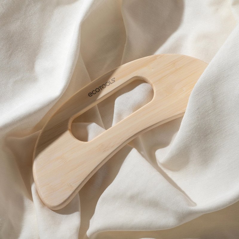 EcoTools Wooden Body Massager, Relieve Sore Muscles, Wood Massager Tool for Body, Unique Shape Provides Relaxation & Relieves Muscle Tension, Eco Friendly, Cruelty-Free, & Vegan, 1 Count