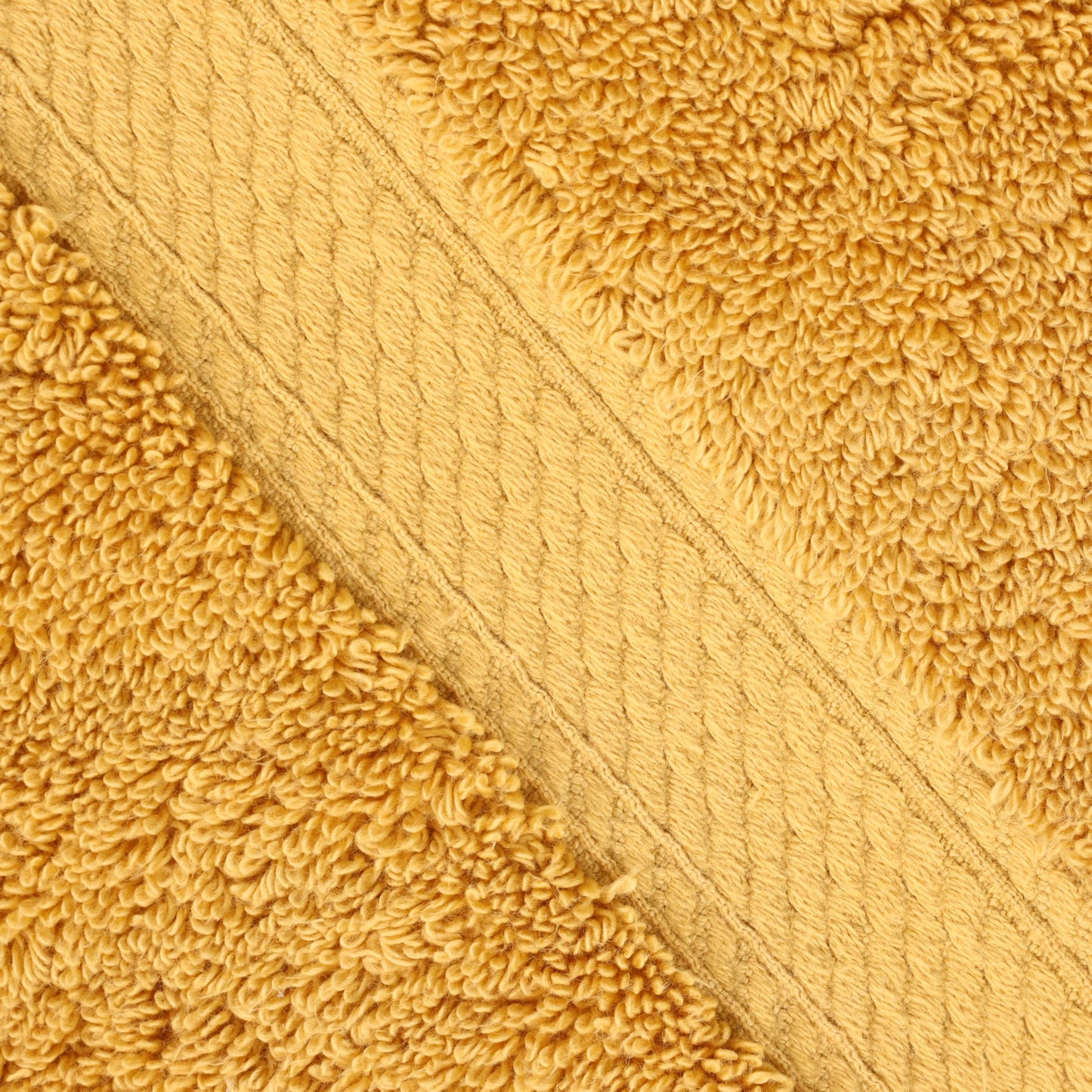 Superior Egyptian Cotton Pile 6-Piece Towel Set, Includes 2 Bath, 2 Hand, 2 Face Towel/Washcloth, Heavyweight, Ultra Soft Luxury Towels, Thick Plush Essentials, Guest, Spa, Hotel, Gold