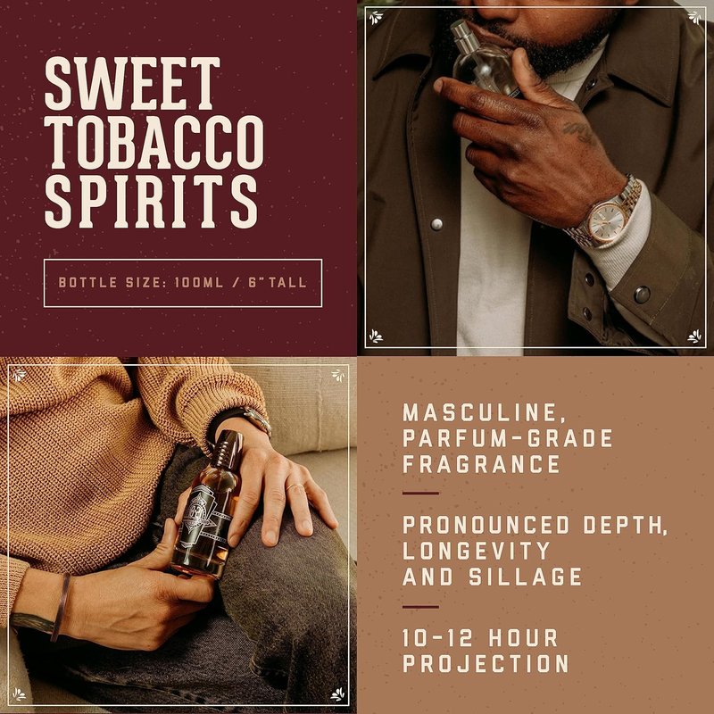 18.21 Man Made Men's Cologne | Long-Lasting Eau de Parfum - Bold Sweet Tobacco & Spiced Vanilla Scent, 3.4 fl. oz