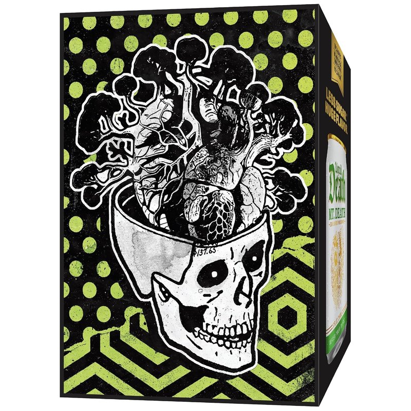 Liquid Death Sparkling Water - Mt. Death Flavor, Low Sugar, No Caffeine | 12 Fl Oz (Pack of 12)