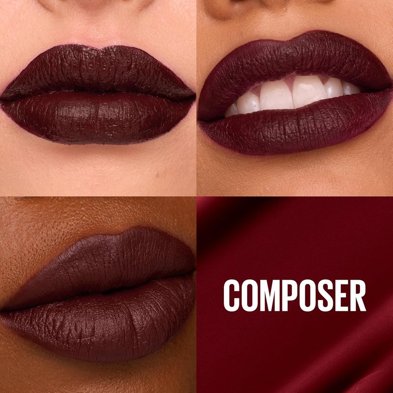 Maybelline Super Stay Matte Ink Liquid Lipstick - Long Lasting High Impact Color, Cherry Brown, 1 Count