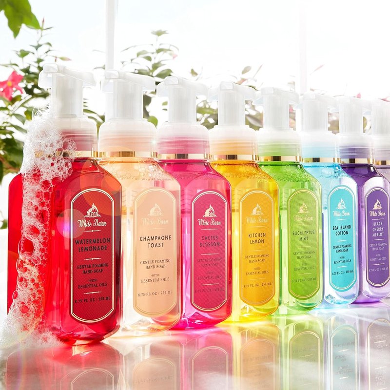Bath & Body Works Gentle Foaming Hand Soap - Rose Water & Ivy | Pack of 2 for Luxurious Cleanliness