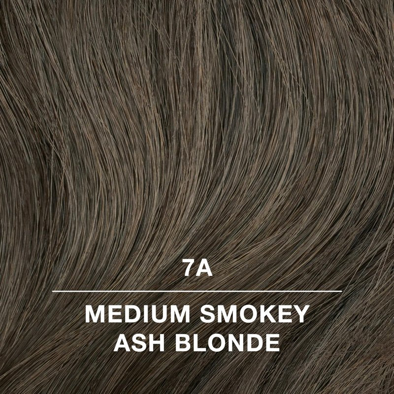 COLORCHARM Permanent Cream Hair Color, 7A Medium Smokey Ash Blonde, 2 oz.