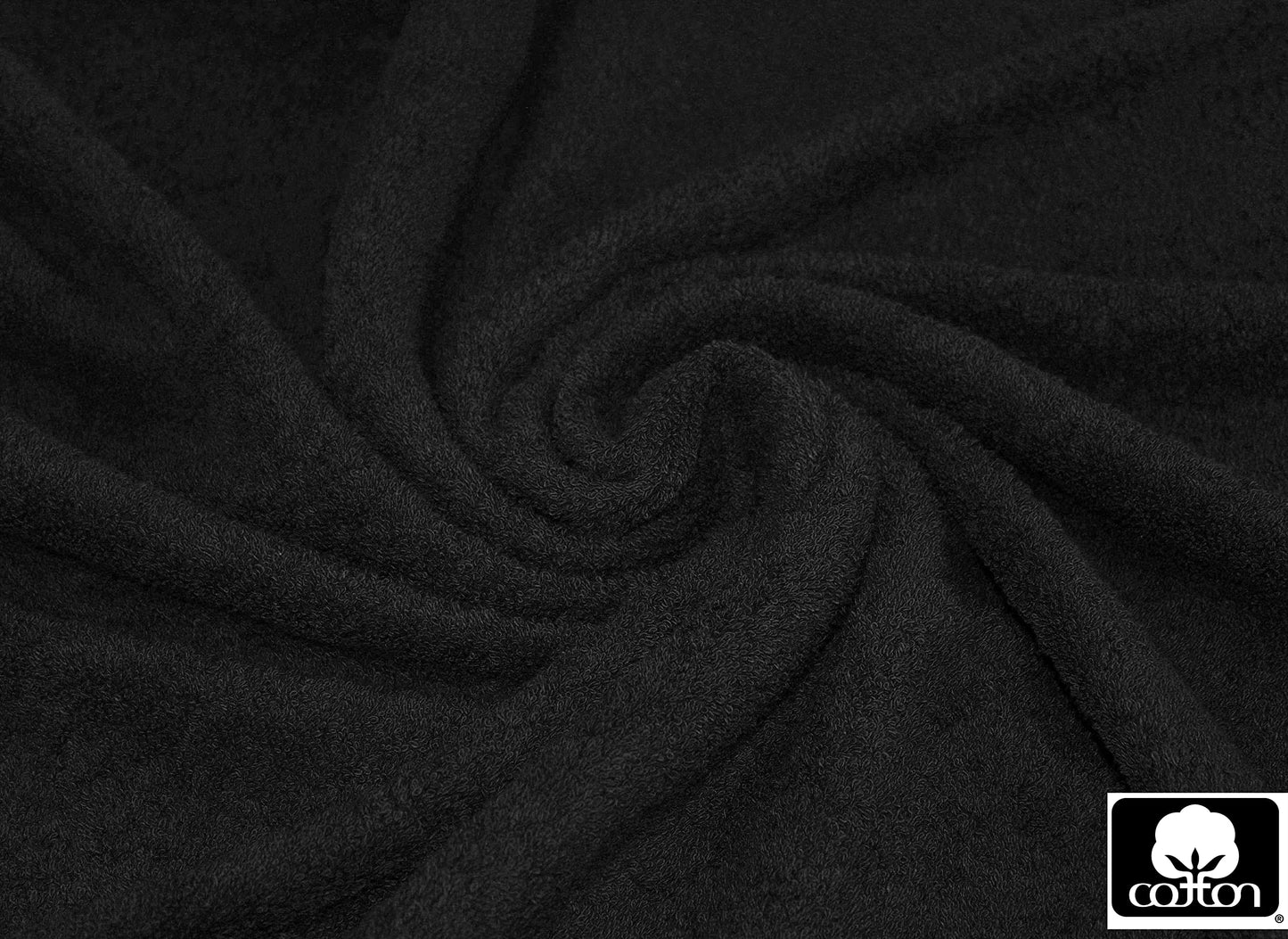 COTTON CRAFT Ultra Soft 12 Pack Wash & Face Cloths 12x12 - Highly Absorbent Bathroom Shower Kitchen Utility Towels - Use Everyday - Easy Care Machine Wash - Premium Ringspun Cotton 580 GSM - Black
