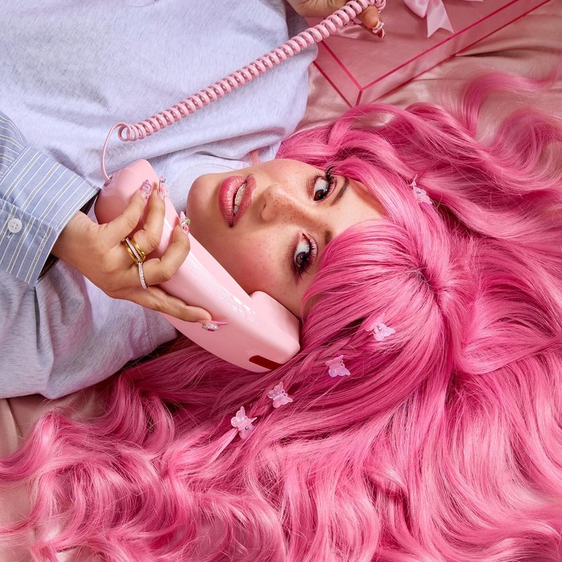 Good Dye Young x Miranda Rae Semi-Permanent Hair Color, Vegan and Cruelty-Free Light Pink Hair Dye, Last up to 24 Washes, Non-Damaging Conditioning Hair Color (5FL OZ, Baddie)