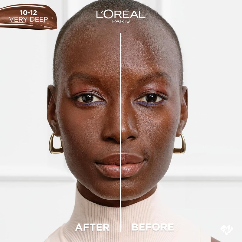 L'Oreal Paris True Match Nude Hyaluronic Tinted Serum Foundation - Very Deep 10-12 | 1 fl. oz.