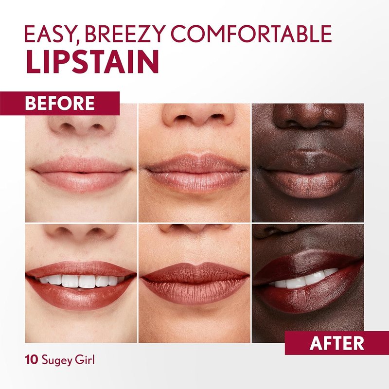 COVERGIRL Outlast Lipstain - Smooth Application with Precise Tip | Transfer-Proof Vegan Formula, 0.06oz