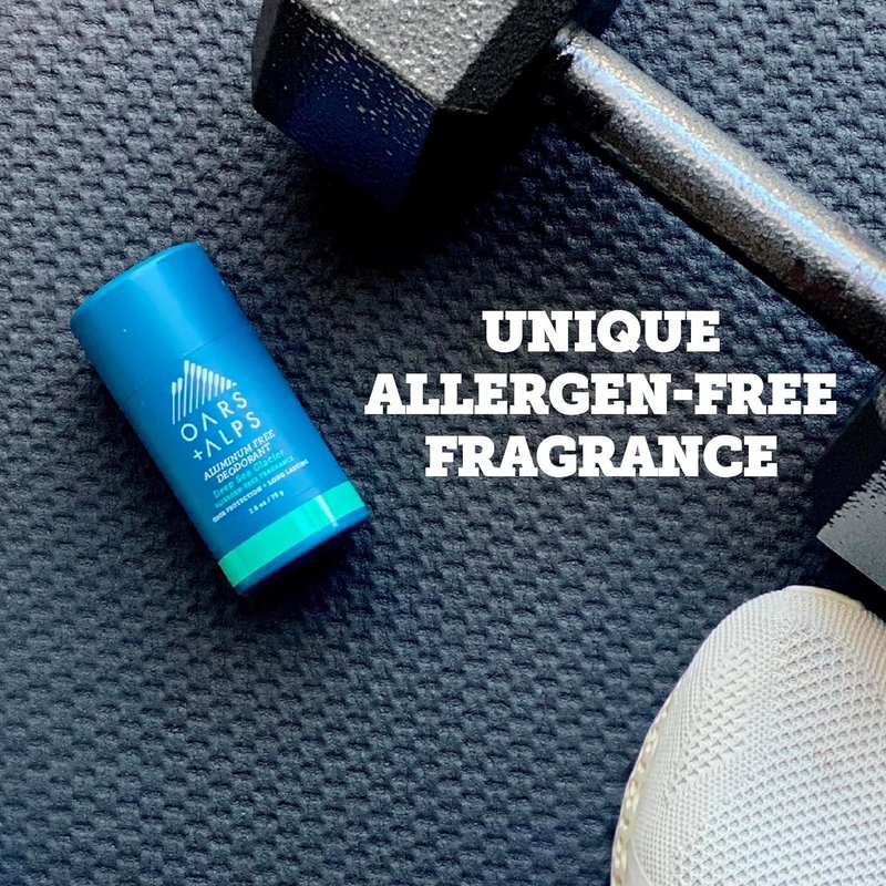 Aluminum-Free Deodorant for Men - Long Lasting Odor Protection | Deep Sea Glacier, 2.6oz