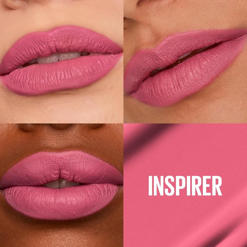 Maybelline Super Stay Matte Ink Liquid Lipstick - Long Lasting Light Mauve Pink Color | 16-Hour Wear, 1 Count