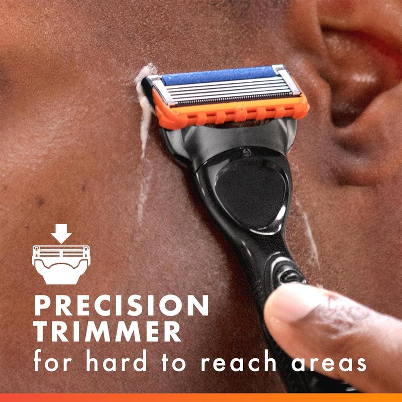 Gillette Fusion5 Power Razor for Men - Precision Shaving Handle with 1 Blade Refill