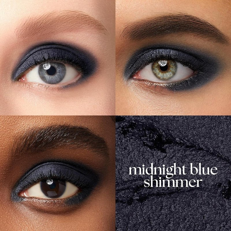 Julep Eyeshadow 101 Cream-to-Powder Waterproof Shadow Stick - Midnight Blue Shimmer | Long-Lasting & Crease-Proof