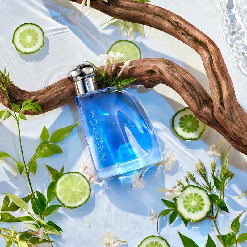 Nautica Blue Eau de Toilette 1.6 fl oz (Pack of 1), Notes of Basil, Jasmine, and Cedarwood, Men's Fragrance, Long Lasting, Everyday Fragrance, Travel Size