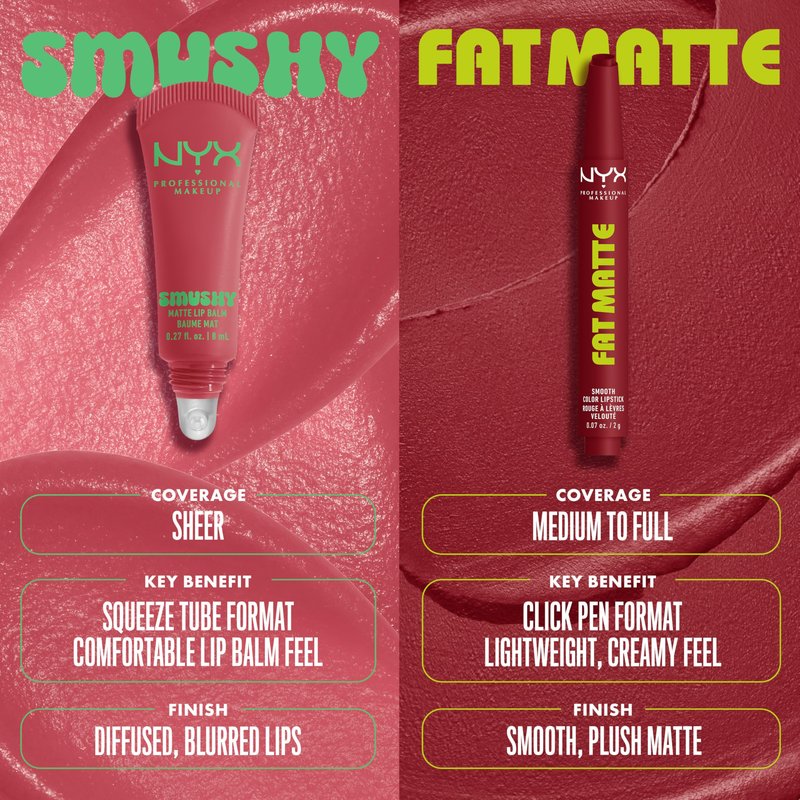 NYX PROFESSIONAL MAKEUP Fat Matte Lipstick, Pigmented, Smoothing, & Non-Drying Lip Crayon, Long Lasting Lip Makeup, Vegan & Cruelty Free - Scarlet Snuggles (Ruby)