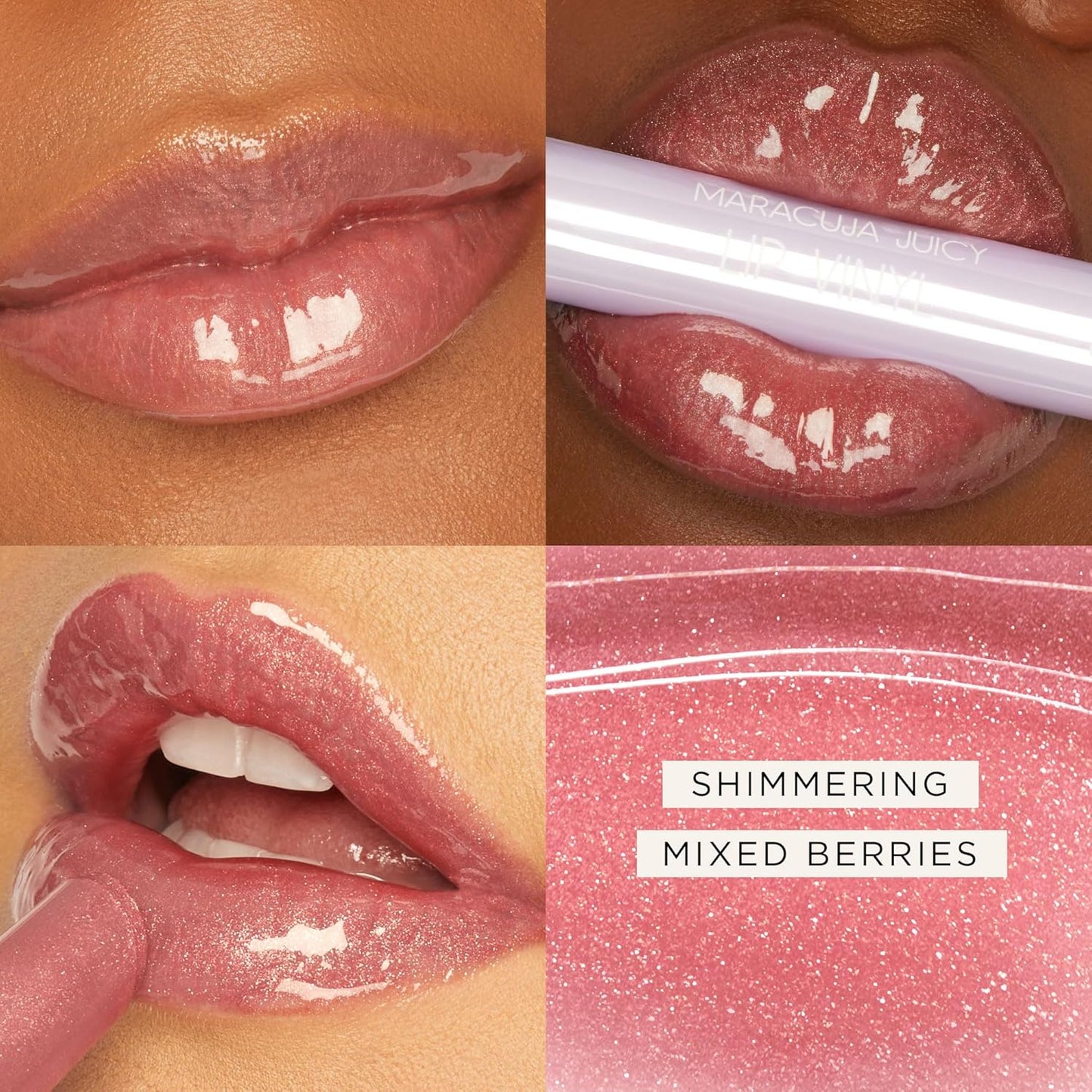 Tarte Maracuja Juicy Lip Vinyl Gloss - Hydrating & Volumizing Balm with Hyaluronic Acid | Vegan, Cruelty-Free, Radiant Lips