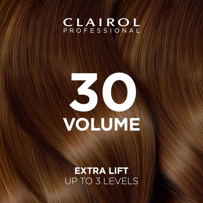 Clairol Professional Pure White 30 volume Crème Developer, 16 oz