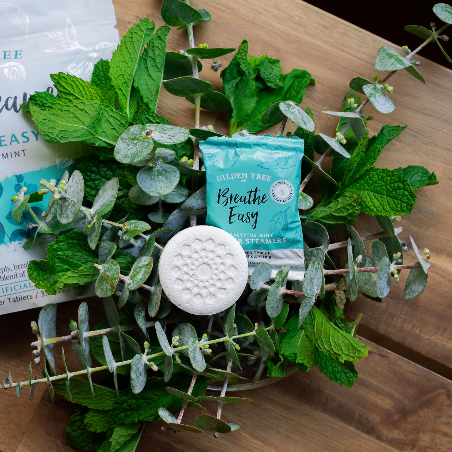 Gilden Tree Shower Steamers Aromatherapy Eucalyptus Mint Essential Oils Stress Relief, Birthday Gifts for Women Men Teens Adults, Made in USA (Breathe Easy)
