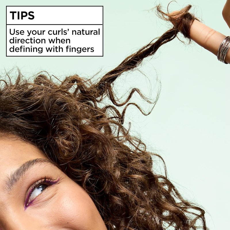 Garnier Fructis Curl Shine Conditioning Hair Gel - Extra Strong Hold for Curly & Wavy Hair, 5.1 Fl Oz