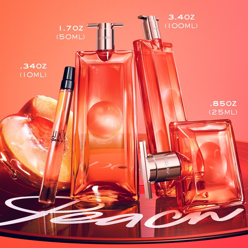 Lancôme Mother's Day Mini Perfume Gift Set, Includes Idôle and Peach 'N Roses Eau de Parfum, Long Lasting Women's Fragrances, Notes of Bergamot, Citrus, Rose, Jasmine, and Vanilla, Floral & Sweet