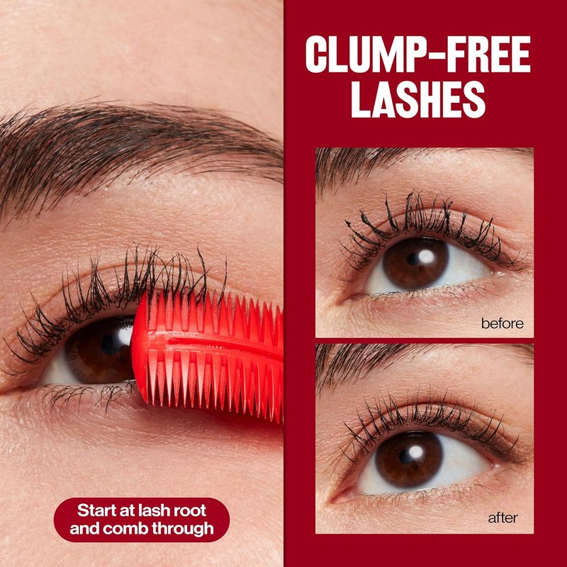 Revlon Dual Ended Lash & Brow Styling Tool - Eyelash Separator & Spoolie Brush, 1 Count