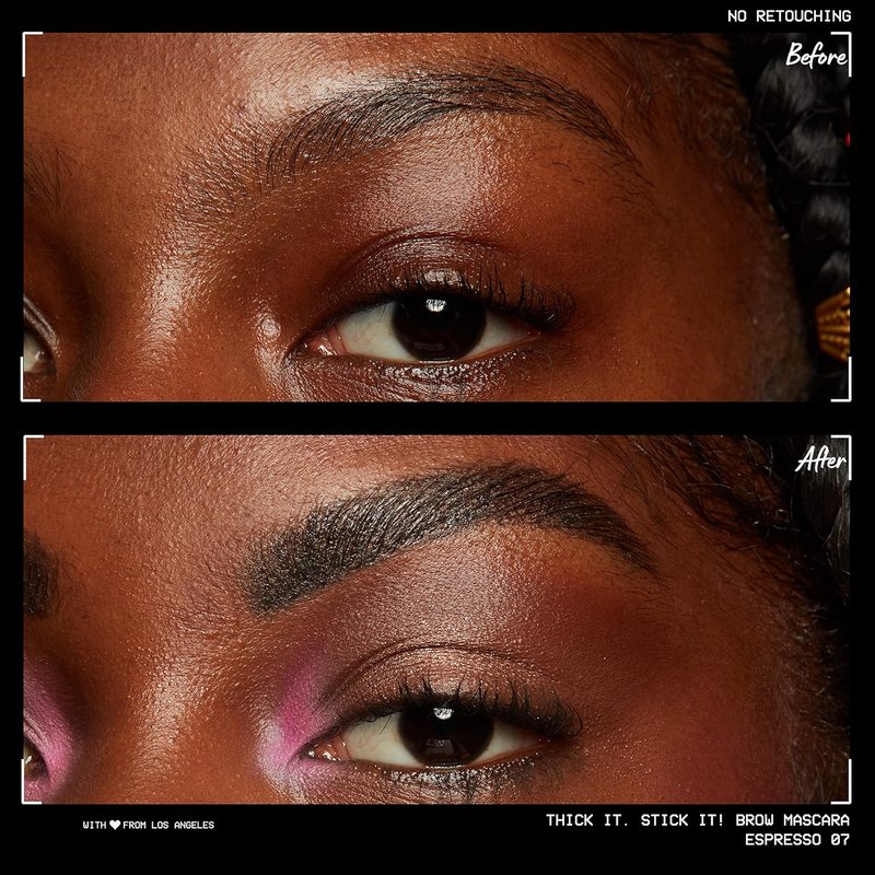 NYX Professional Makeup Thick It Stick It Brow Mascara - Thickening Eyebrow Gel in Espresso