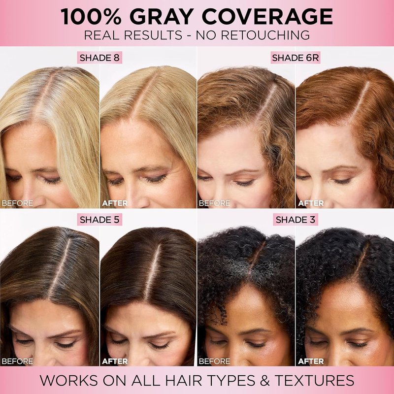 L'Oreal Paris Hair Dye - Excellence Crème Triple Care Color with Hyaluronic Acid for 100% Gray Coverage | 8RB Reddish Blonde, 2 Kits
