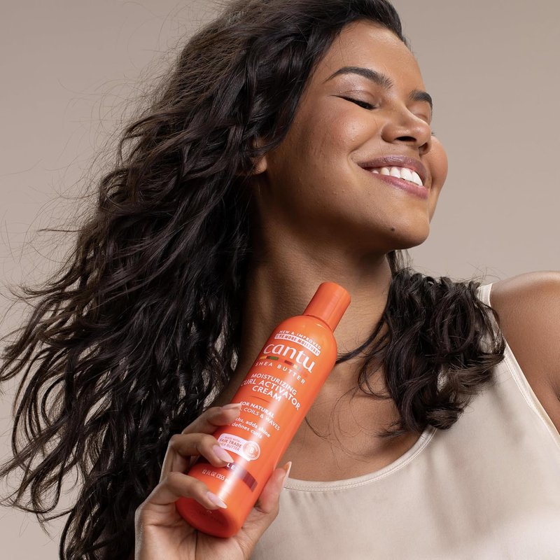 Cantu Shea Butter Curl Activator Cream - Moisturizing Formula for Natural Hair | 12 Fl Oz