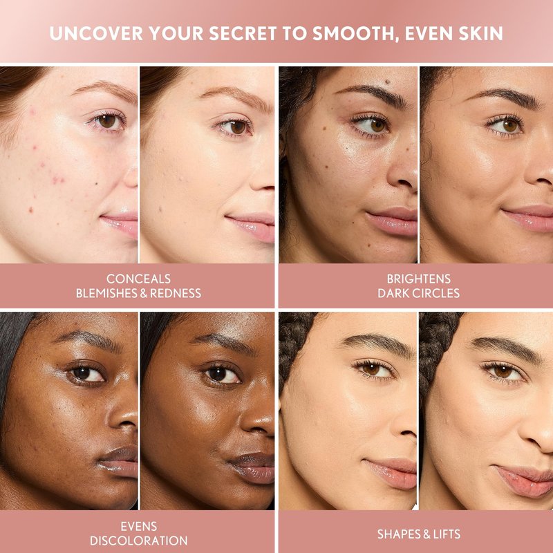 COVERGIRL TruBlend Undercover Concealer, Buildable, Full Coverage, 24-Hour Wear, Matte Finish - L600 Light Nude (Packaging May Vary)