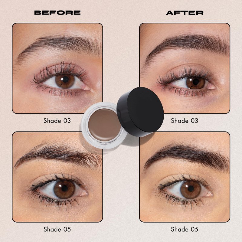 Milani Stay Put Brow Color - Medium Brown (0.09 Ounce) Vegan, Cruelty-Free Eyebrow Color that Fills and Shapes Brows