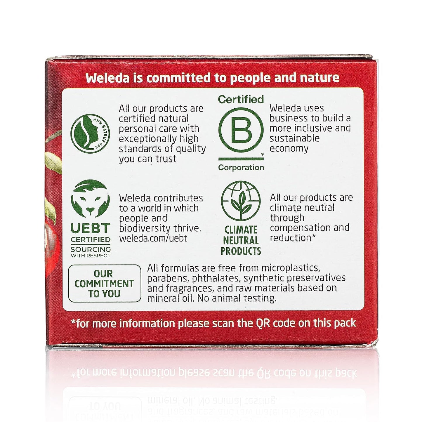 Weleda Plumping Night Cream - Plant-Rich Moisturizer with Pomegranate & Maca Root Peptides | 1.7 oz