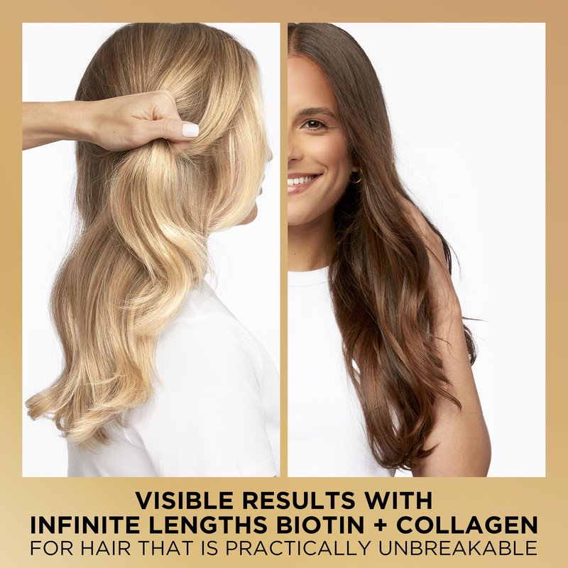 Pantene Pro-V Miracles Infinite Lengths Biotin + Collagen Sulfate-Free Shampoo 13.5 FL OZ