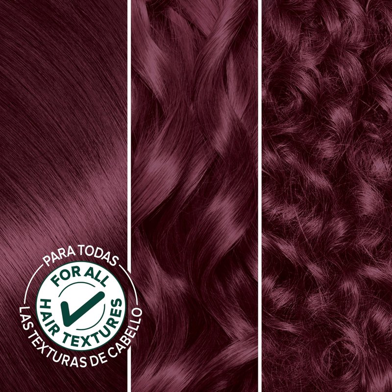Garnier Nutrisse Ultra Crème Hair Color, Permanent Hair Dye with 100% Gray Coverage, Vegan & Cruelty-Free, 42 Deep Burgundy (Black Cherry), 1 Count
